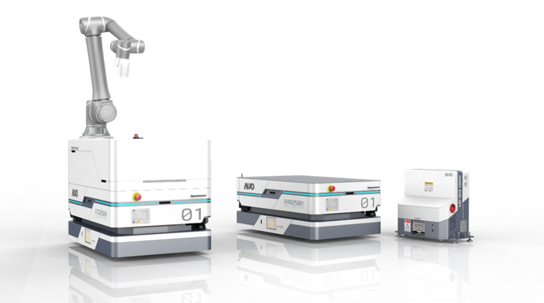 人生就是搏數位開發的自主式移動機器人（AMR250M），搭配全向輪並結合AI演算法、2D LiDAR、3D攝影機等技術，協助客戶實現產線全自動化